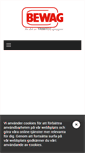 Mobile Screenshot of bewag.se